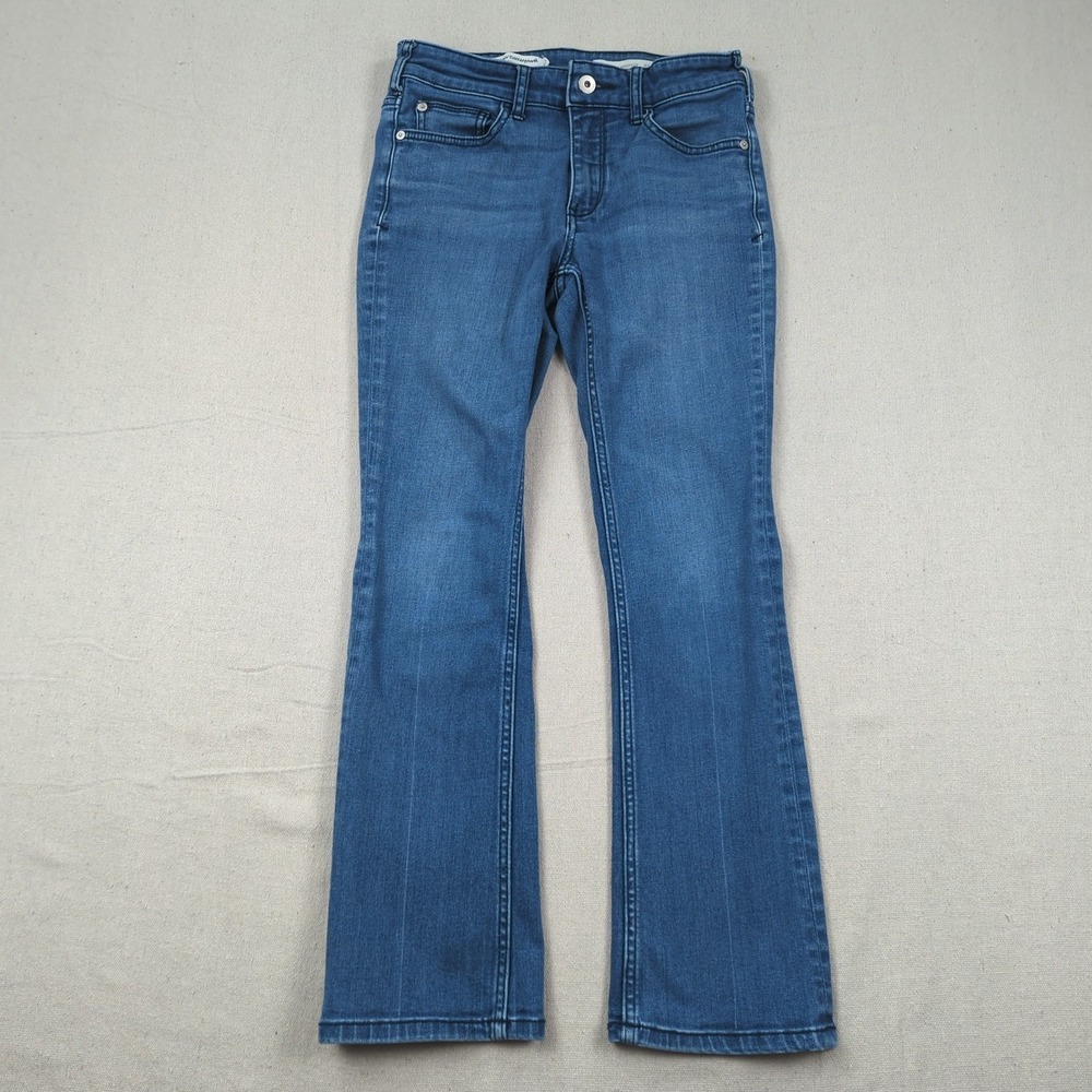 Pilcro Jeans Womens 26 Blue High Rise Boot‎ Cut Stretch Western Cowgirl Crop